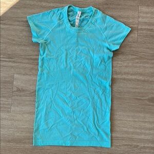 Lululemon Aqua Blue Swiftly T-Shirt